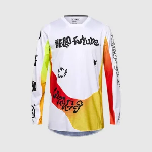 Polera Moto 180 Hello Future Blanco Fox