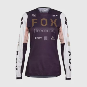 Polera Moto Mujer 180 Race Spec Morado Fox