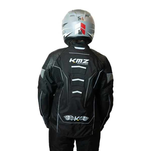 Chaqueta Moto Calle Streetflow Apex Gris Kmz - Imagen 2