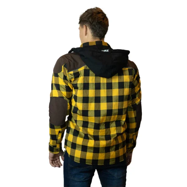 Chaqueta Moto Calle Outrider Horizon Amarillo Kmz - Imagen 2