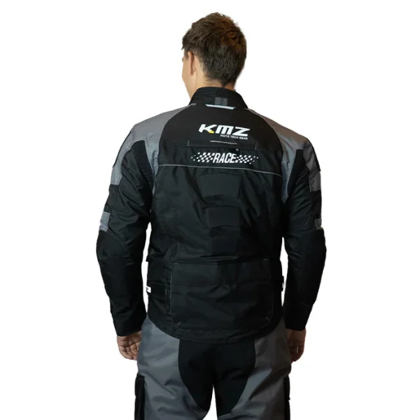 Chaqueta Moto Calle Ignite Apex Gris Kmz - Imagen 2
