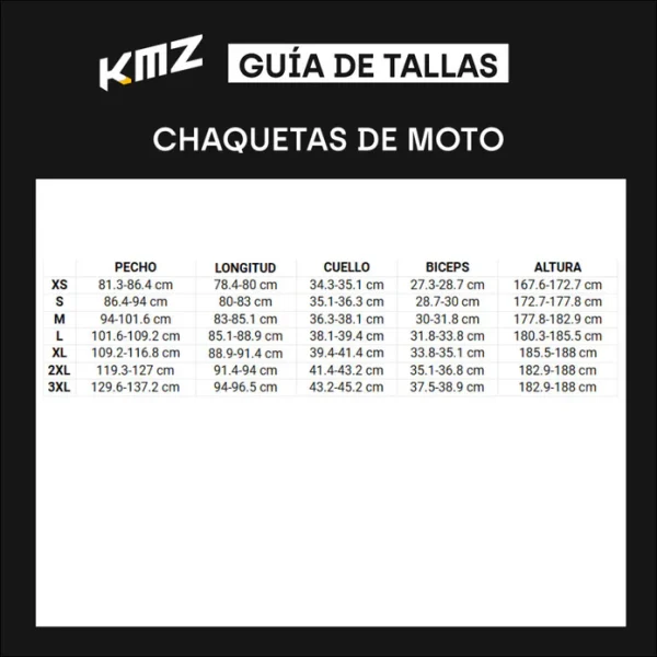 Chaqueta Moto Calle Streetflow Apex Gris Kmz - Imagen 3