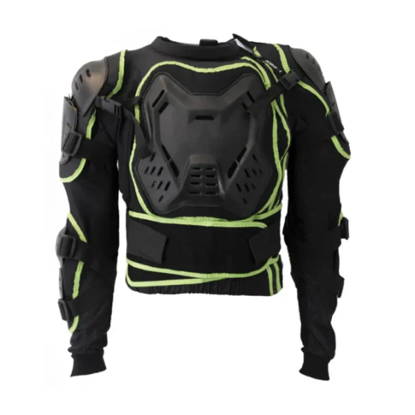 Jofa Moto Calle Kuwait Fluor Negro/ Verde Fluor KMZ