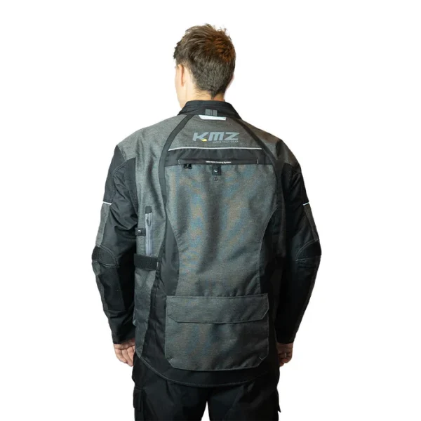 Chaqueta Moto Calle Signature Nomad Gris Kmz - Imagen 2