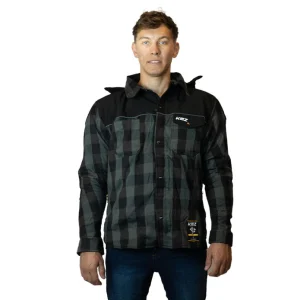 Chaqueta Moto Calle Outrider Horizon Gris Kmz