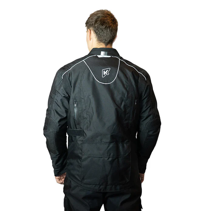 Chaqueta Moto Calle Rogue Nomad Negro Kmz - Imagen 2