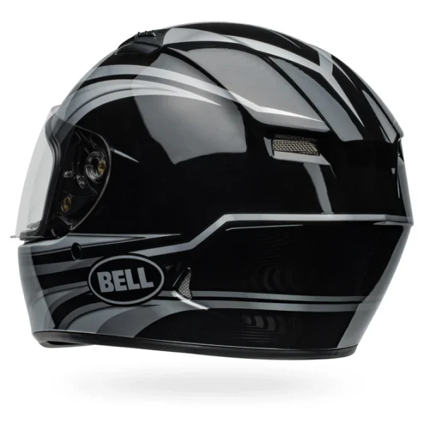 Casco Moto Calle Qualifier Negro Certificado QR Bell - Imagen 3