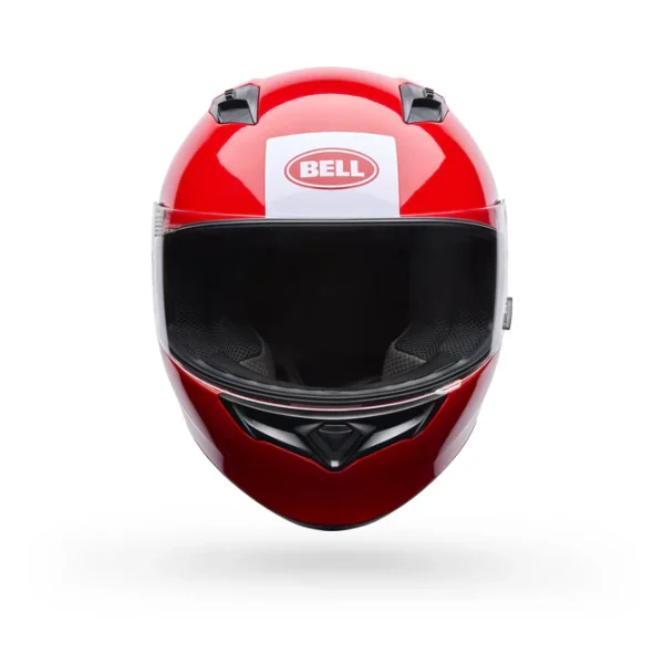 Casco Moto Calle Qualifier Clip Rojo Certificado QR Bell - Imagen 3