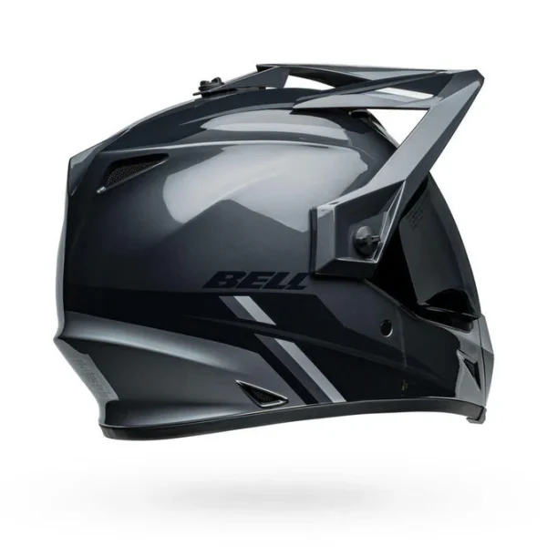 Casco Moto Calle MX-9 Adventure Mips Alpine Gris Carbon Certificado QR Bell - Imagen 2