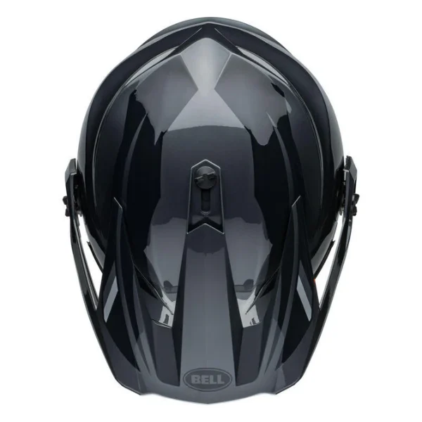 Casco Moto Calle MX-9 Adventure Mips Alpine Gris Carbon Certificado QR Bell - Imagen 3