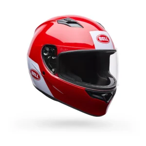 Casco Moto Calle Qualifier Clip Rojo Certificado QR Bell