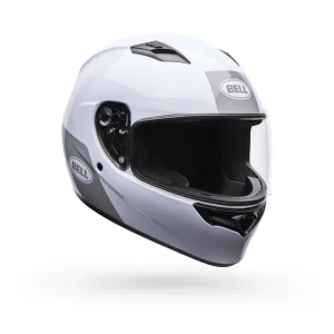 Casco Moto Calle Qualifier Clip Blanco Certificado QR Bell