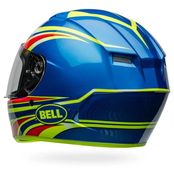Casco Moto Calle Qualifier Azul Certificado QR Bell - Imagen 6