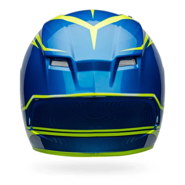 Casco Moto Calle Qualifier Azul Certificado QR Bell - Imagen 5