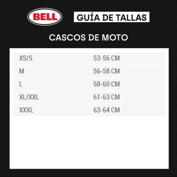 Casco Moto Calle Pit Boss Negro Certificado QR Bell - Imagen 5