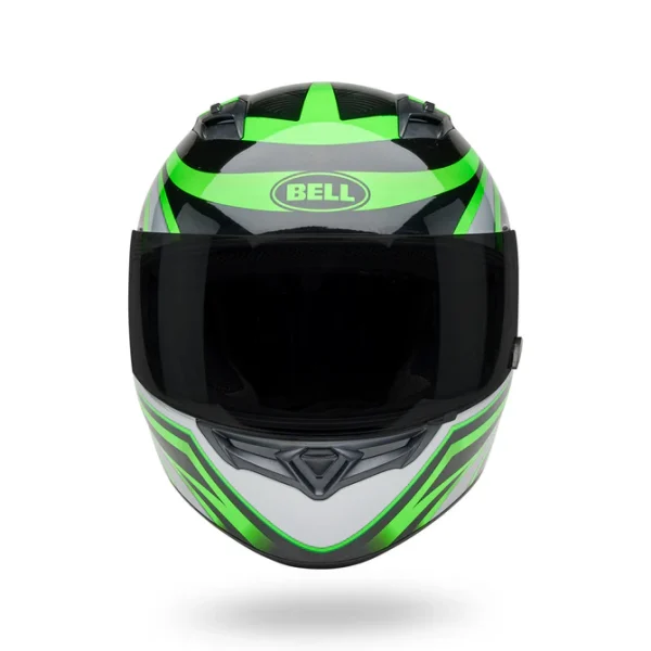 Casco Moto Calle Qualifier Verde Certificado QR Bell - Imagen 4
