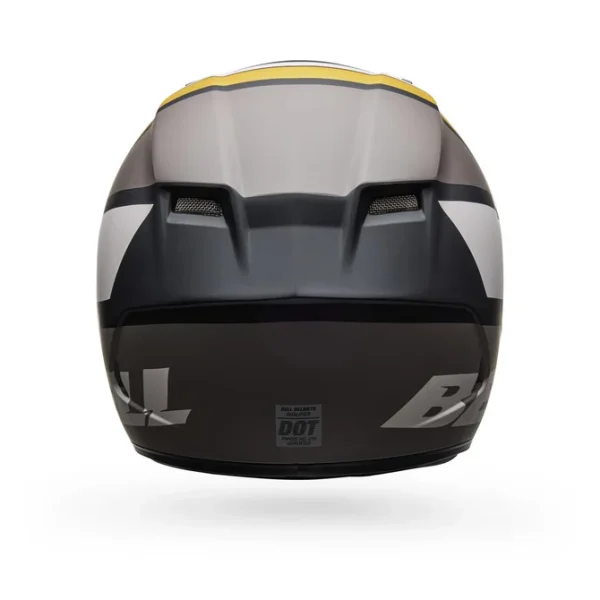 Casco Moto Calle Qualifier Chasm Negro Dorado Certificado QR Bell - Imagen 4