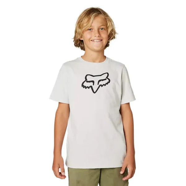 Polera Lifestyle Niño Legacy Gris Claro Fox