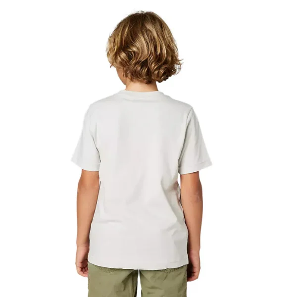Polera Lifestyle Niño Legacy Gris Claro Fox - Imagen 2