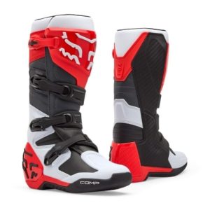 Botas Comp Wht/Rd Fox