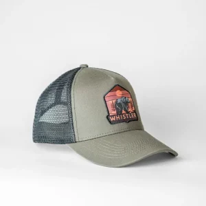 Gorro Jockey Lifestyle Trucker Cheakamus Gris Whistler