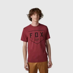 Polera Lifestyle Shield Rojo Fox
