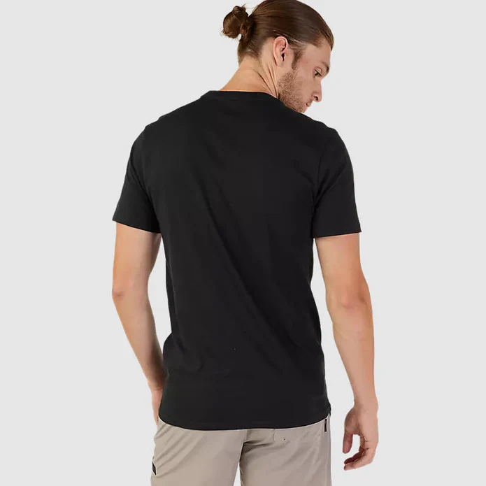 Polera Lifestyle Fox Head Premium Negro/Blanco Fox - Imagen 2