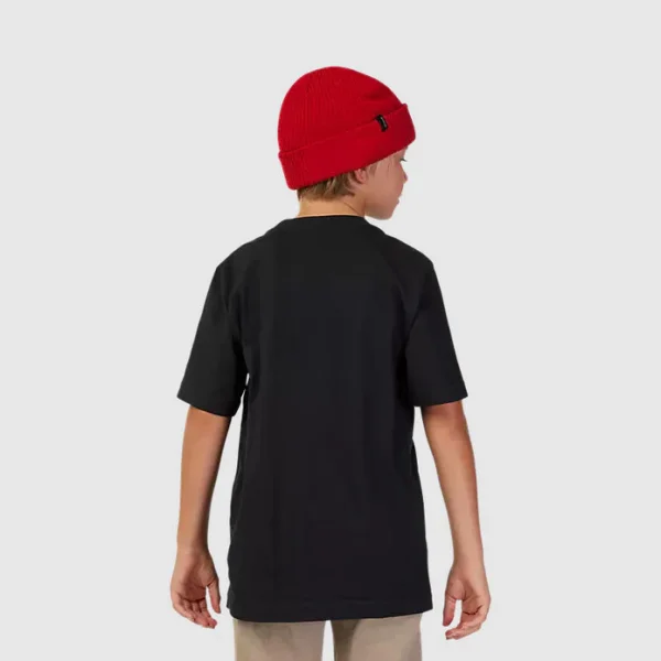 Polera Lifestyle Niño Absolute Negro Fox - Imagen 2