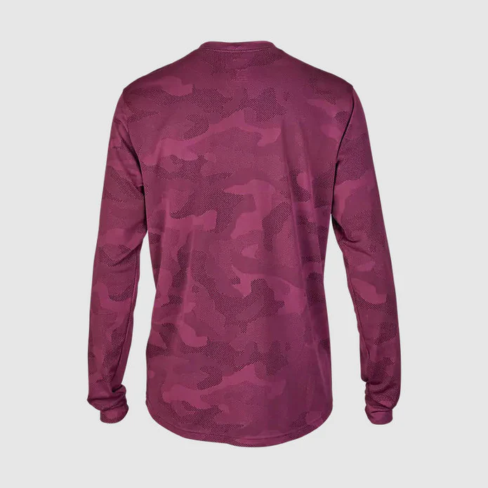Polera Bicicleta Ranger TruDri™ Manga Larga Morado Fox - Imagen 2