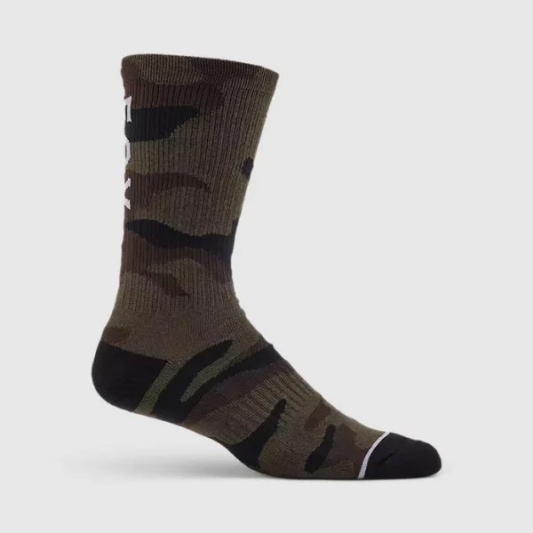 Calcetines Lifestyle Crew Verde Camo Fox