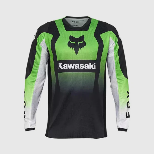180 Traje Kawasaki Grn/Blk Fox - Imagen 2