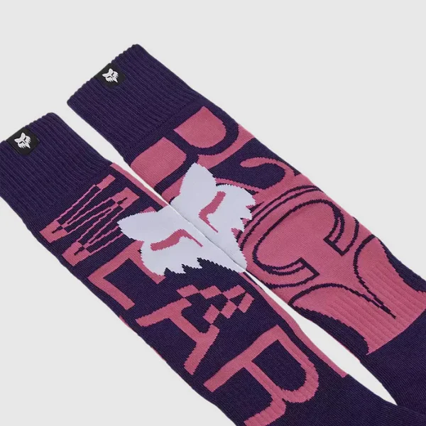 Calcetines Moto Mujer 180 Race Spec Rosado Fox - Imagen 2