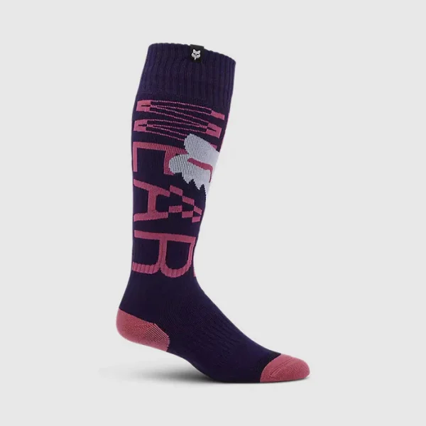 Calcetines Moto Mujer 180 Race Spec Rosado Fox