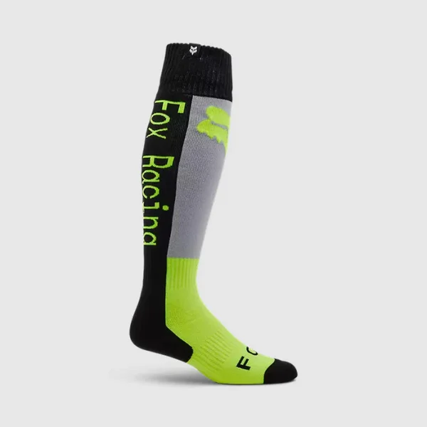 Calcetines Moto Niño 180 Lean Amarillo Fox
