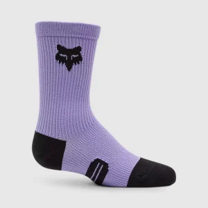 Calcetines Bicicleta Niño Ranger Crew Morado Fox