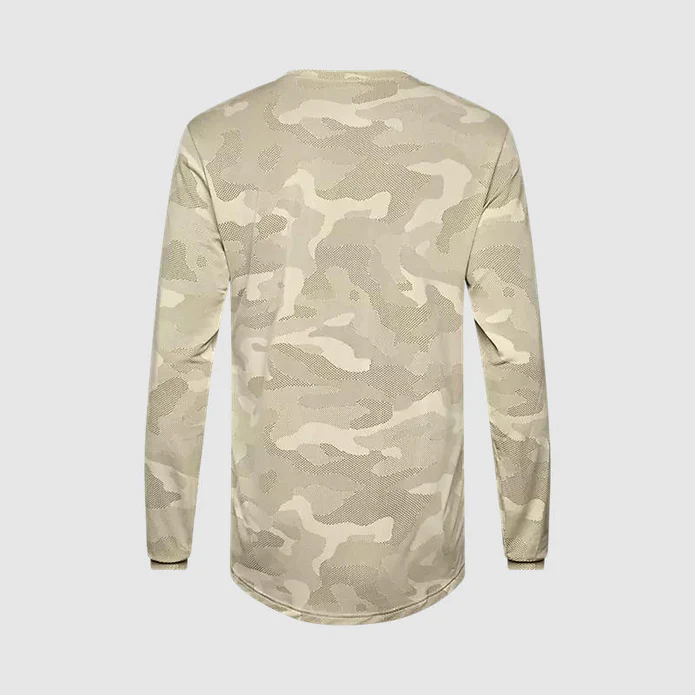 Polera Bicicleta Ranger TruDri™ Manga Larga Crema Fox - Imagen 2