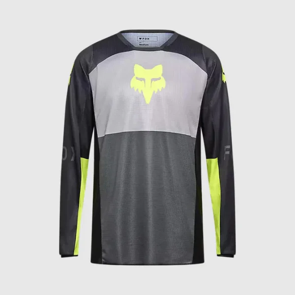 180 Traje Moto Flow Gry/Flo Ylw - Imagen 2