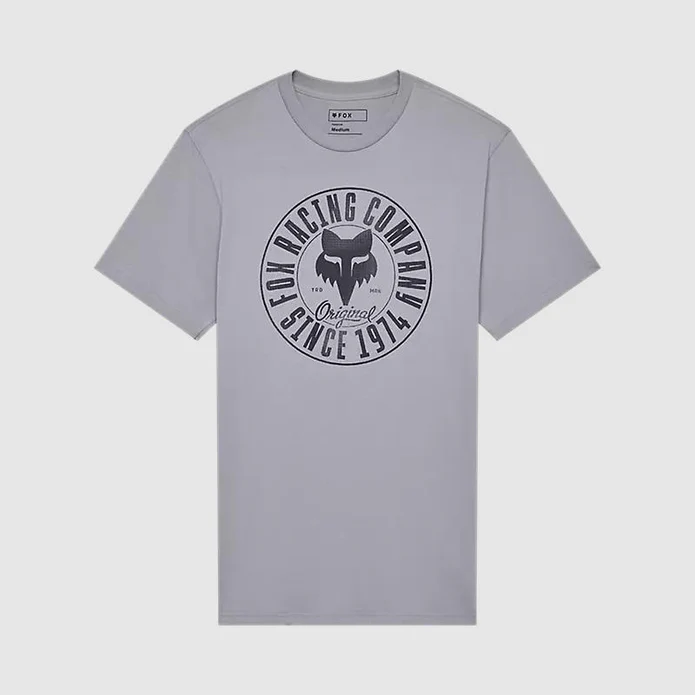 Polera Lifestyle Emblem Premium Gris Fox