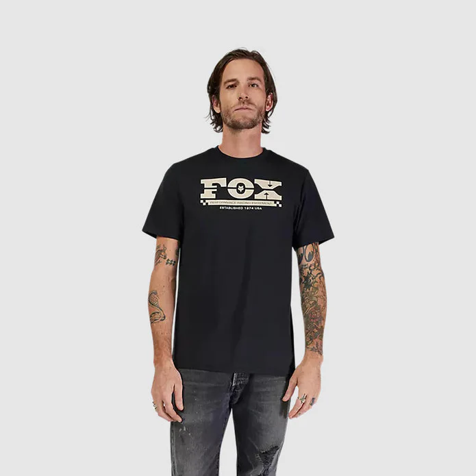 Polera Lifestyle National Premium Negro Fox