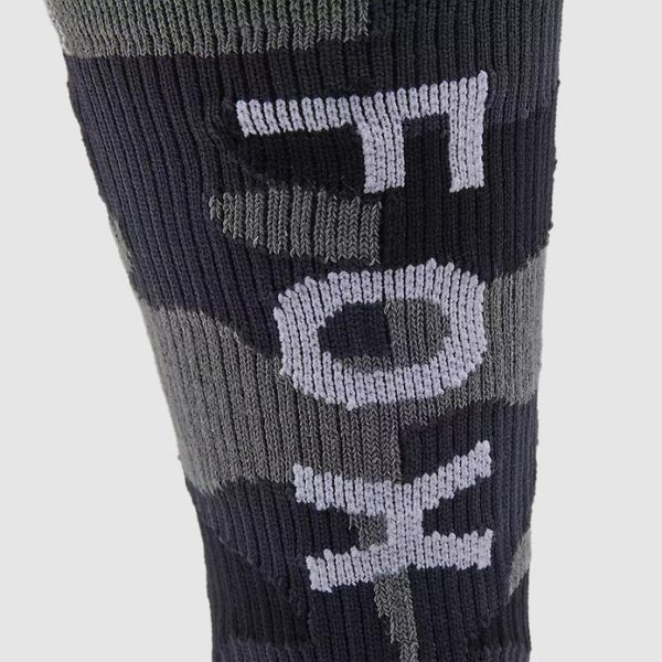 Calcetines Lifestyle Crew Negro Camo Fox - Imagen 2