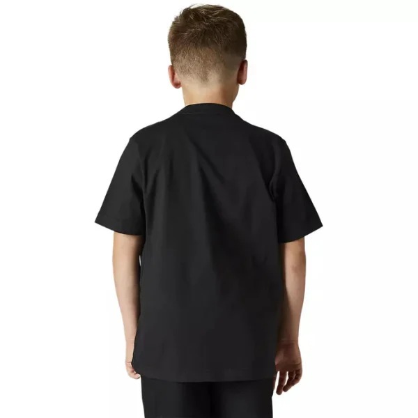 Polera Lifestyle Niño Legacy Blanco/Negro Fox - Imagen 2
