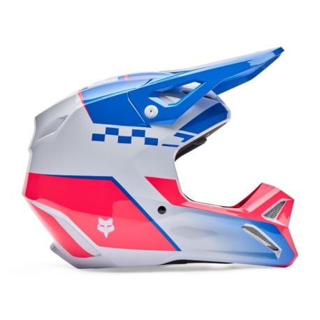 Casco V1 Collect Blu/Pnk Fox