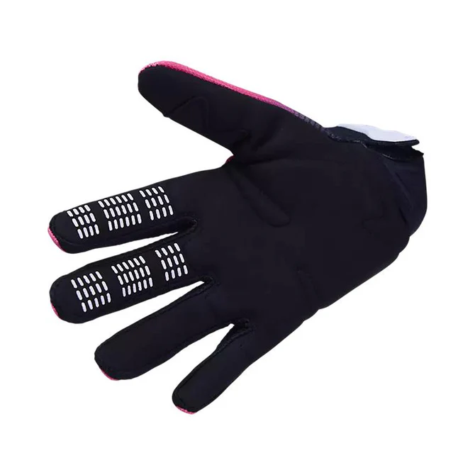 Guantes Moto Niño 180 Collect Negro/Rosado Fox - Imagen 2