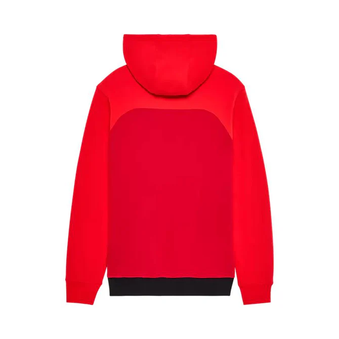 Poleron Lifestyle Fracture Rojo Fox - Imagen 2