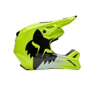 Casco V1 Shield Flo Ylw