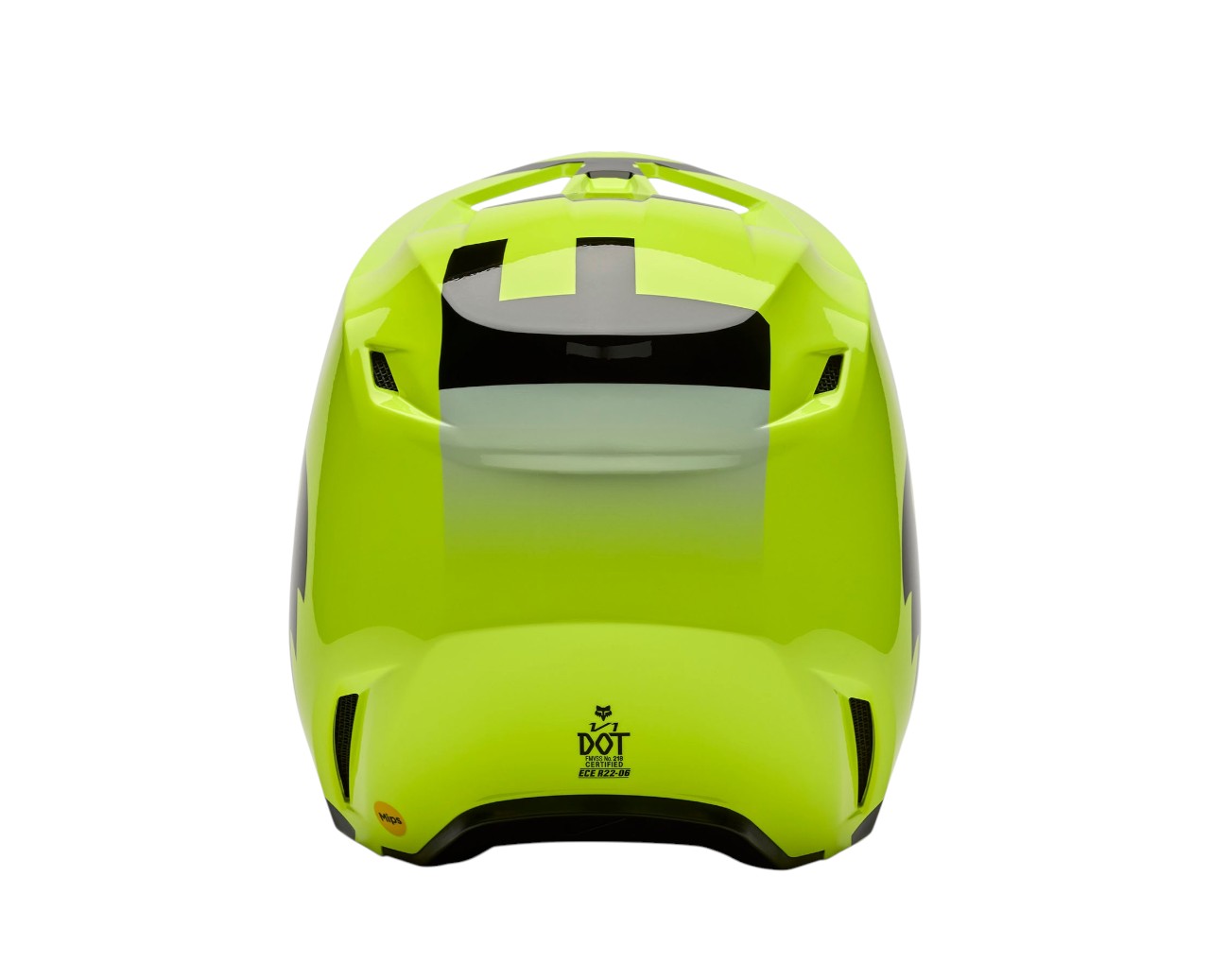 Casco V1 Shield Flo Ylw - Imagen 2