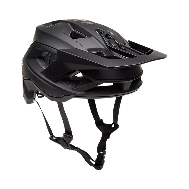 Casco Bicicleta New Speedframe Solid Negro Fox - Imagen 2