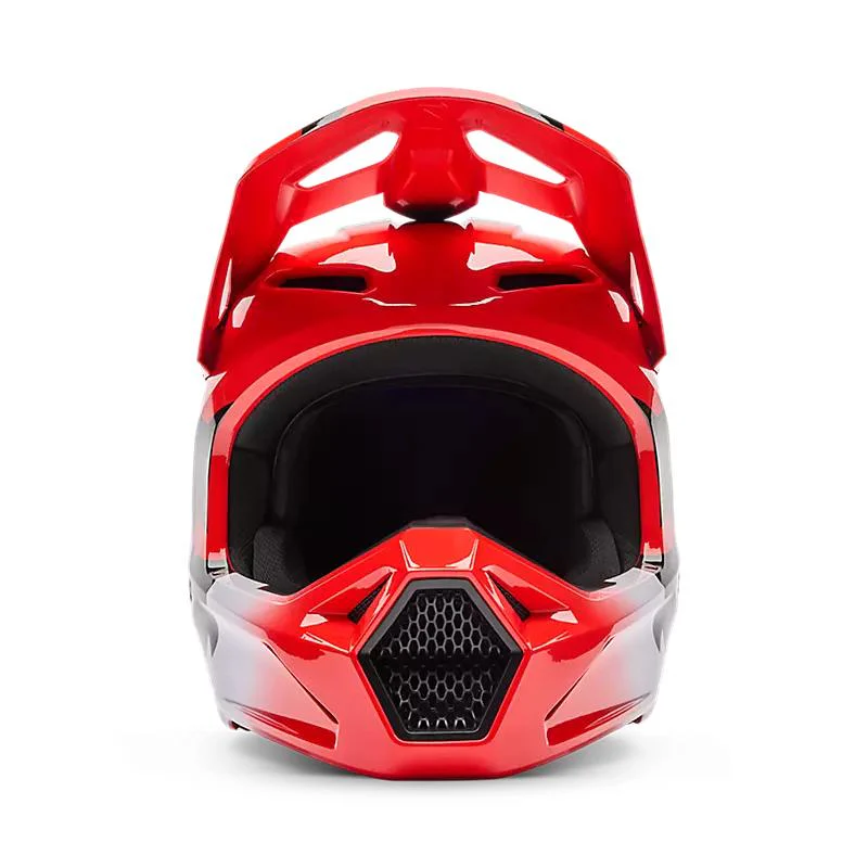 Casco Moto V1 Shield Rojo Fox - Imagen 3