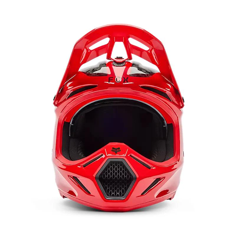 Casco Moto V3 Fracture RS Rojo Fox - Imagen 3