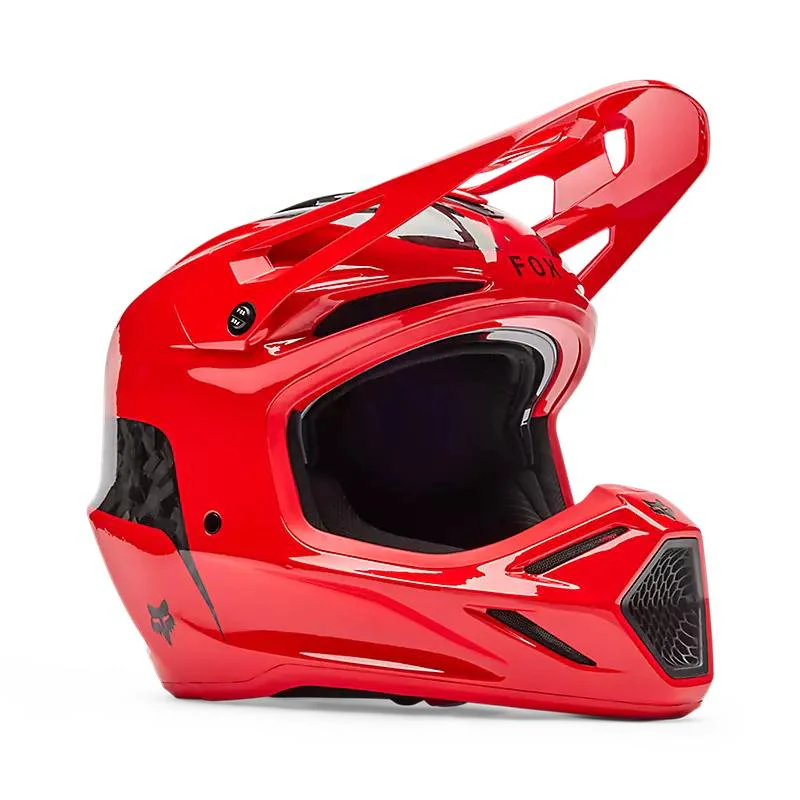 Casco Moto V3 Fracture RS Rojo Fox - Imagen 2